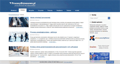 Desktop Screenshot of procesybiznesowe.pl